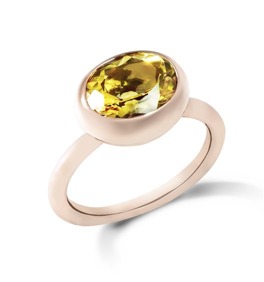 Anello Sangiorgi Preziosi Donna Candy in Oro Quarzo 2.32 Ct FA4404R59.FIORE ROBERTO - FA4404R59.FIORE ROBERTO